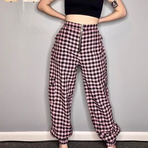 Ragged Priest Pleasure Gingham Pants